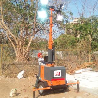 Mobile Lighting tower Rental