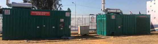 DG Rental Package for the Indian Academy of Pediatrics at MMRDA Exhibition Grounds