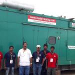 Supplied, Installed & Operated 22.84 MVA,415V DG based Power Package